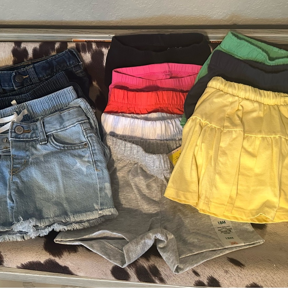 Assorted Kids Shorts Bundle 18 Month